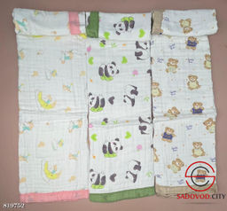 Плед- одеяло из хлопка для малышей