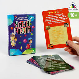Логическая игра на развитие памяти Ум за разум, 20 карт, 10+