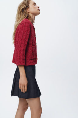 3/4 LENGTH SLEEVE KNIT CARDIGAN - Zara фото 3