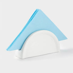 Салфетница керамическая «Классика», 11.5×3.5×6 см, цвет белый