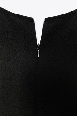 MIDI CREPE BELT DRESS - Zara фото 7