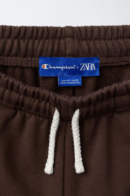 CHAMPION ® X ZARA STRAIGHT PLUSH TROUSERS  фото 4