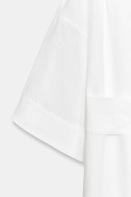 VESTIDO T?NICA CINTUR?N ZW COLLECTION / Blanco - Zara фото 16