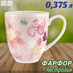 Кружка Primula, розовая, 0,375 л