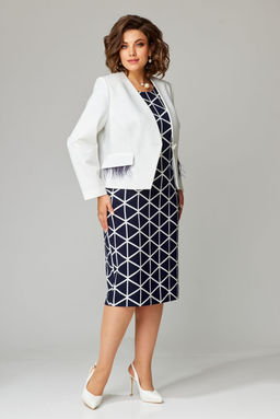 Костюм Aira Style 24-32 Сине-молочный