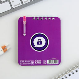 Цена за 2 шт. Подарочный набор, блокнот А7, 32 листа, мини-ручка синяя паста, пишущий узел 0.5 мм «Для секретиков»