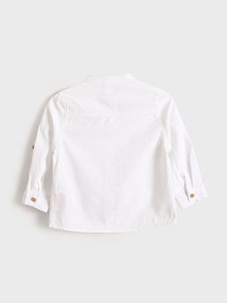 Hakim Yaka Uzun Kollu Basic Erkek ?ocuk G?mlek