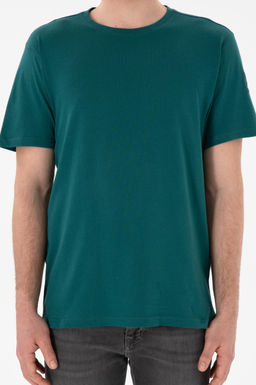 Erkek Regular Fit Bisiklet Yaka Koyu Ye_il Basic Ti__rt Sepette S_rpriz _ndirim - U.s. polo assn фото 7