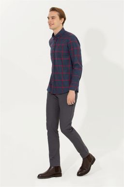 U. S. Polo Assn / Мужские антрацитовые брюки чинос - U.s. polo assn фото 3