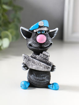 Фигура "Кот Матрос", 9,2х5,4см