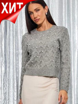 Джемпер женский P422-15021 grey