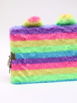 Блокнот плюшевый Rainbow mood (15*21 см)