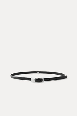 THIN LEATHER BELT - Zara фото 3