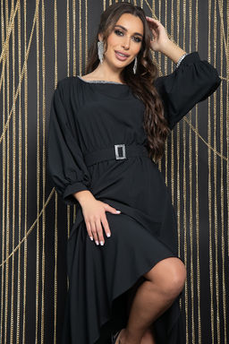 Платье Утонченный вкус (черное) П11728 - Lt collection фото 7