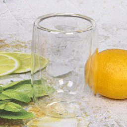 Стакан стеклянный с двойными стенками 250мл "Хай-Тек" LCWB5752