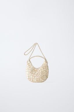 BANDOLERA APLIQUES / Blanco Crudo