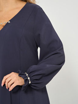 Платье 0336-1с графит