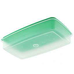 Контейнер пластмассовый Стандарт 2,7л, 32х18,5х6см, полипропилен, прямоугольный, зеленый (Россия) - Домашняя мода фото 6