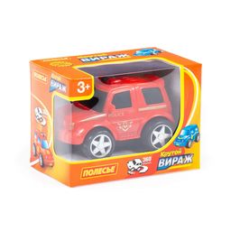 Крутой Вираж, автомобиль-полиция инерционный (в коробке) - Полесье фото 7