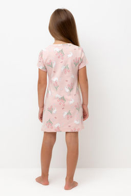 Crockid _ К 1156/тропический персик,зайчики и тюльпаны сорочка ночная для дев  фото 5