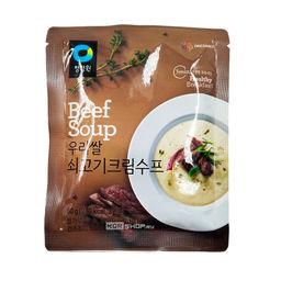 Крем-суп говяжий на основе рисовой муки Beef Soup Daesang, Корея, 60 г Акция