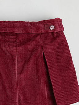 Basic Pileli K?z ?ocuk Etek