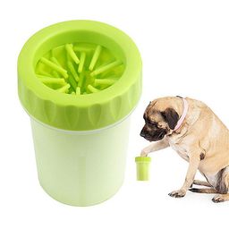Лапомойка для собак - зеленый