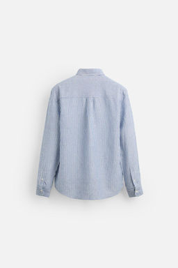 COTTON - LINEN SHIRT - Zara фото 50