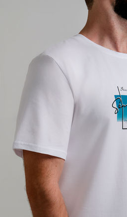 Арт. 67125 Футболка мужская 48-56 (5 шт) Цвет:белый - Идеал фото 5