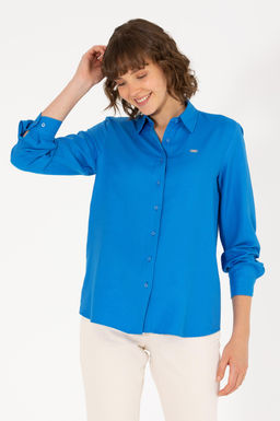 Женская рубашка Saks с длинным рукавом - U.s. polo assn фото 4