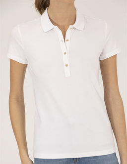 Beyaz Polo Yaka Slim Fit Ti__rt - Pierre cardin фото 6