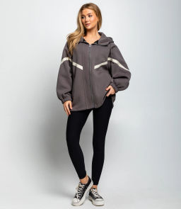 Толстовка #КТ5993, графит - Dommod фото 4