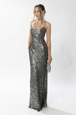 Платье Golden Valley 44239 серебро