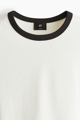 Camiseta boxy Loose Fit - H&m фото 4