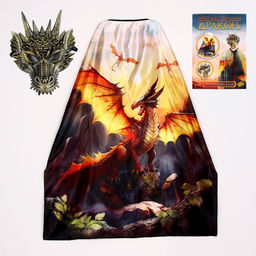 Карнавальный костюм «Могущественный дракон»: плащ и маска