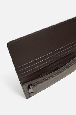 LEATHER XL WALLET - Zara фото 4