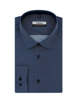 Сорочка мужская длинный рукав GREG 213/231/1851/ZV/1  фото 2