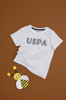 Белая базовая футболка для мальчика - U.s. polo assn фото 5