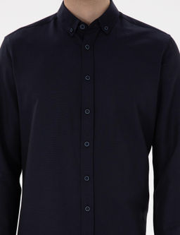 Lacivert Regular Fit Uzun Kollu G_mlek - Pierre cardin фото 6
