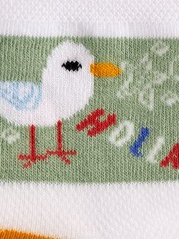 OMSA kids Calzino 21P72 с ажурным переплетением - bianco фото 3