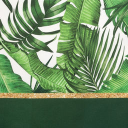 Полотенце Этель Тропики 40х70 см, 100% хлопок, саржа 190 гр/м2  фото 5