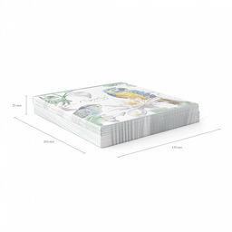 Цена за 5 шт. Тетрадь общая ученическая ErichKrause Тропические птицы, 48 листов, клетка, мат.лам.+выб. УФ-лак+тиснение фольгой+конгрев, доп.лист_MIX-PACK  фото 11