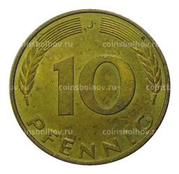 10 пфеннигов 1991 года J Германия