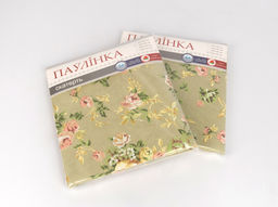 3832- БЧ Скатерть 180*145 15-1309 "Рогожка" цв. кофейный