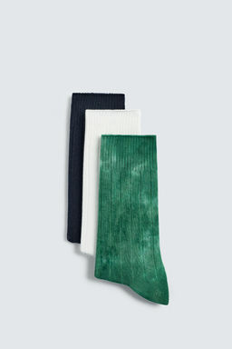 CALCETINES RIB COMBINADOS PACK 3 AARON LEVINE X ZARA / 777  фото 2