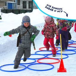 Конусы для эстафеты, 6 шт.