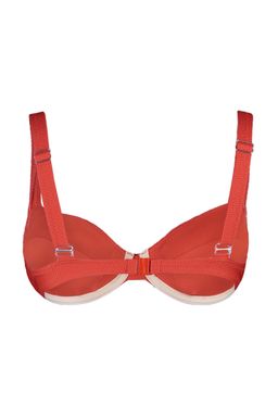 K?rm?z? Balenli Dokulu Bikini Ustu TBESS23BU00066