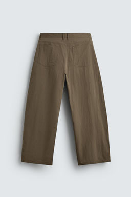 PANTAL?N CURVED FIT / Khaki - Zara фото 8