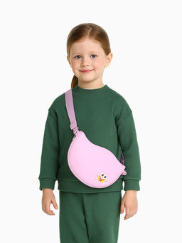 Сумка детская COLOR, для девочки, на молнии, сиреневая