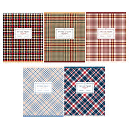 Тетрадь 96л. BG ЭКОНОМ "Tweed print" ("паттерн"), линия (Т5ск96 61427)